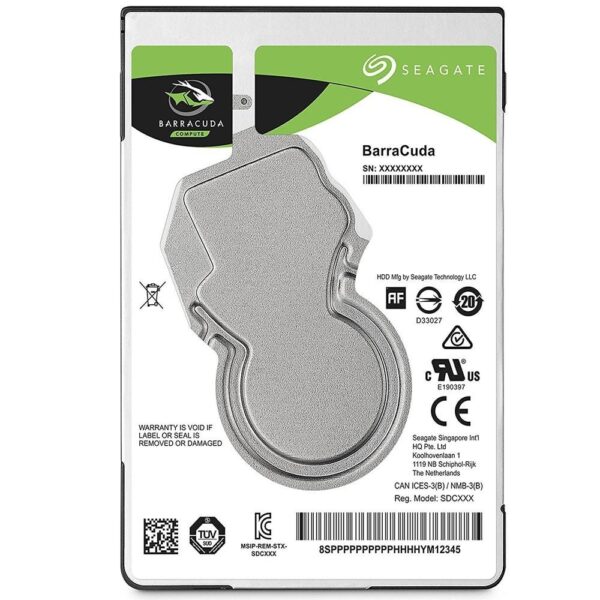 HD SEAGATE SATA P/ NOTEBOOK LAPTOP BARRACUDA 500GB 5400RPM SATA 6.0GB/S - ST500LM030