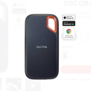 Ssd Externo Portátil 1tb Interface Usb 3.1 Gen 2 Sandisk